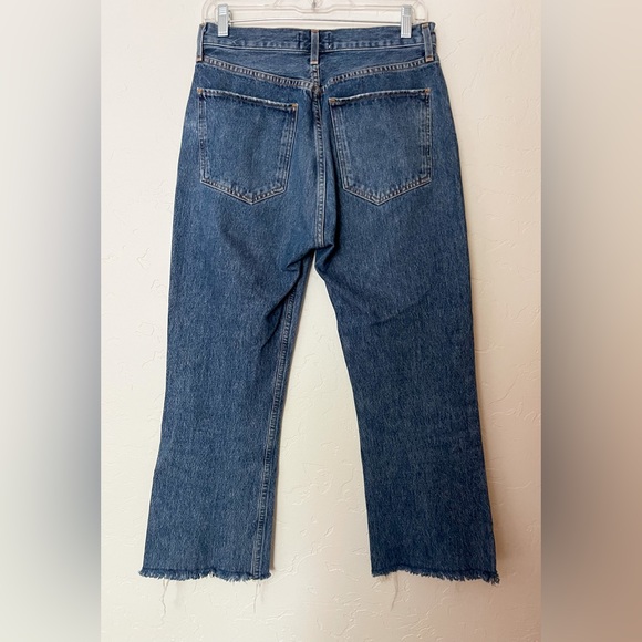 HOST PICK ❤️🥰AGOLDE RILEY HIGH RISE STRAIGHT CROP - ESCAPE - Picture 13 of 14